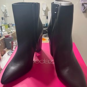 Black booties
